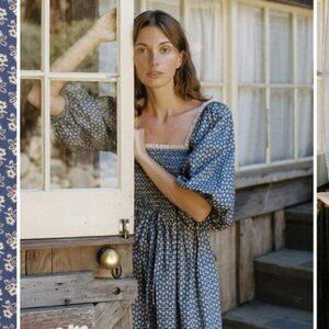 【ISO】CHRISTY DAWN Katrina Dress Aster Indigo - Size XS or Small